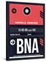 BNA Nashville Luggage Tag I-NaxArt-Stretched Canvas