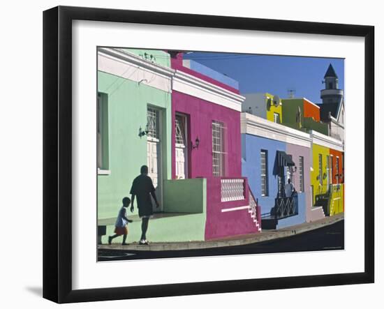 Bo-Kaap, Cape Town, South Africa-Peter Adams-Framed Photographic Print