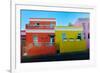 Bo-Kaap, Historical colorful center of Cape Malay culture, Cape Town, South Africa, Africa-G&M Therin-Weise-Framed Photographic Print