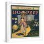 Bo Peep Brand - San Dimas, California - Citrus Crate Label-Lantern Press-Framed Art Print