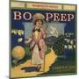 Bo Peep Brand - San Dimas, California - Citrus Crate Label-Lantern Press-Mounted Art Print