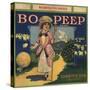 Bo Peep Brand - San Dimas, California - Citrus Crate Label-Lantern Press-Stretched Canvas