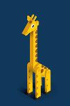 Giraffe-Bo Virkelyst Jensen-Framed Stretched Canvas