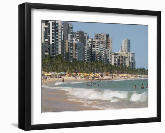 Boa Viagem Beach, Recife, Pernambuco, Brazil, South America-Richardson Rolf-Framed Photographic Print