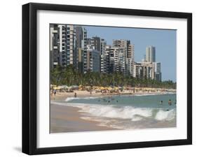 Boa Viagem Beach, Recife, Pernambuco, Brazil, South America-Richardson Rolf-Framed Photographic Print