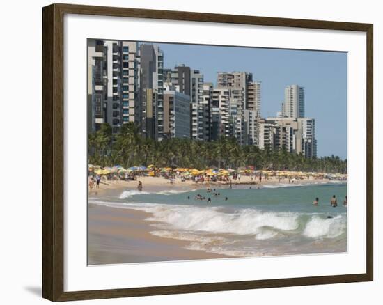 Boa Viagem Beach, Recife, Pernambuco, Brazil, South America-Richardson Rolf-Framed Photographic Print