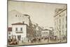 Boa Vista Square in Recife, from Souvenir of Pernabuco, by F. Kaus, 1850-null-Mounted Giclee Print