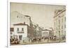 Boa Vista Square in Recife, from Souvenir of Pernabuco, by F. Kaus, 1850-null-Framed Giclee Print