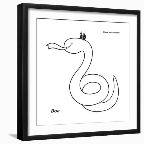 Boa-Olga And Alexey Drozdov-Framed Premium Giclee Print