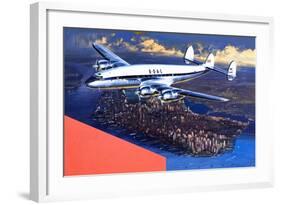 Boac Plane, from 'speed and Power'-Wilf Hardy-Framed Giclee Print