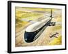 Boac's Comet 4 Passenger Aircraft-Roy Cross-Framed Giclee Print