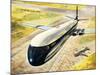 Boac's Comet 4 Passenger Aircraft-Roy Cross-Mounted Giclee Print