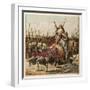 Boadicea and Her Army-Joseph Kronheim-Framed Art Print