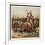 Boadicea and Her Army-Joseph Kronheim-Framed Art Print