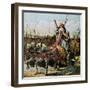 Boadicea and Her Army-null-Framed Giclee Print