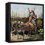 Boadicea and Her Army-null-Framed Stretched Canvas