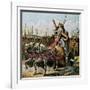 Boadicea and Her Army-null-Framed Giclee Print