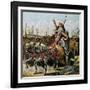 Boadicea and Her Army-null-Framed Giclee Print