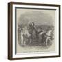 Boadicea Exciting the Britons Against the Romans-null-Framed Giclee Print