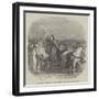 Boadicea Exciting the Britons Against the Romans-null-Framed Giclee Print