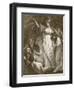 Boadicea Haranging the Britons, Engraved by Sharp-John Opie-Framed Giclee Print