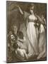 Boadicea Haranging the Britons, Engraved by Sharp-John Opie-Mounted Premium Giclee Print