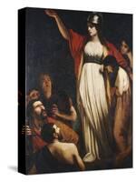 Boadicea Haranguing the Britons-John Opie-Stretched Canvas