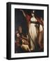 Boadicea Haranguing the Britons-John Opie-Framed Giclee Print