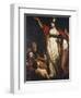 Boadicea Haranguing the Britons-John Opie-Framed Giclee Print