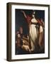 Boadicea Haranguing the Britons-John Opie-Framed Giclee Print