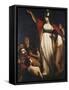 Boadicea Haranguing the Britons-John Opie-Framed Stretched Canvas