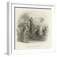 Boadicea Haranguing the Britons-null-Framed Giclee Print