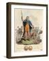 Boadicea (Variously Spelt Eg Boudicca) Queen of the Iceni Wife of Prasutagus-Charles Hamilton Smith-Framed Art Print