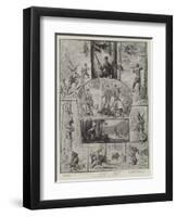 Boar-Hunting in Nassau-Charles Edwin Fripp-Framed Premium Giclee Print