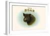 Boar-null-Framed Art Print