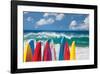 Board in Maui II-null-Framed Art Print