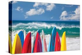 Board in Maui II-null-Stretched Canvas