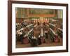 Board of Pregadi in Ducal Palace-Gabriele Bella-Framed Giclee Print