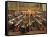 Board of Pregadi in Ducal Palace-Gabriele Bella-Framed Stretched Canvas