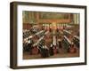 Board of Pregadi in Ducal Palace-Gabriele Bella-Framed Giclee Print