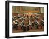 Board of Pregadi in Ducal Palace-Gabriele Bella-Framed Giclee Print