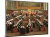 Board of Pregadi in Ducal Palace-Gabriele Bella-Mounted Giclee Print