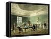 Board of Trade from "Ackermann's Microcosm of London"-T. & Pugin Rowlandson-Framed Stretched Canvas