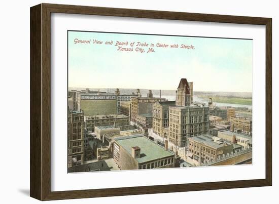 Board of Trade, Kansas City, Missouri-null-Framed Art Print