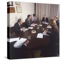 Board Room Meeting-null-Stretched Canvas