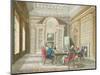 Board Room of The Admiralty, 1808-T. Rowlandson-Mounted Giclee Print