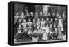 Board School Class C1893-null-Framed Stretched Canvas