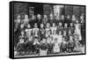 Board School Class C1893-null-Framed Stretched Canvas