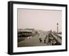 Board Walk, Asbury Park, N.J.-null-Framed Photo