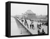 Board Walk Near the Casino, Atlantic City, N.J.-null-Framed Stretched Canvas